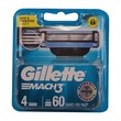 Gillette Mach 3 Refill Blade 4PCS