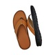 Sin Pauk Men Leather Slipper YS-006 Beige (No-39)