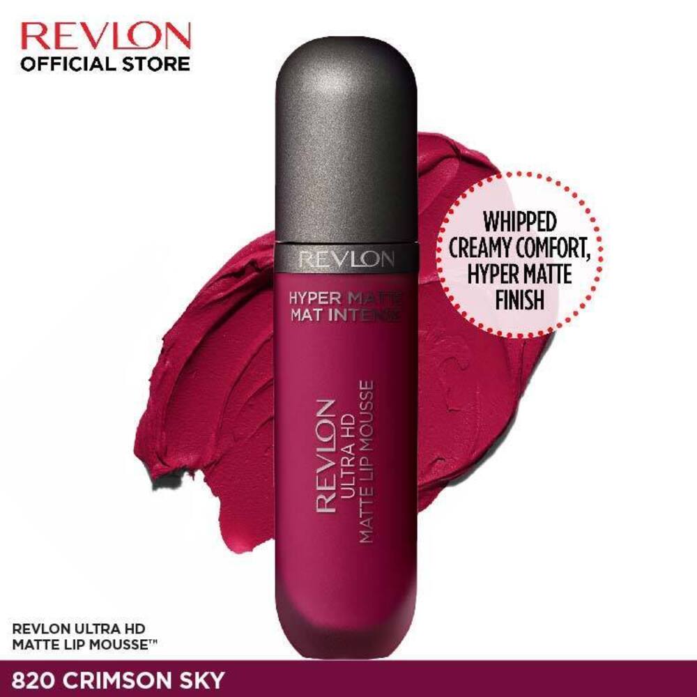 Revlon Ultra HD Matte Lip Mousse 5.9ML (820 Crimson Sky)