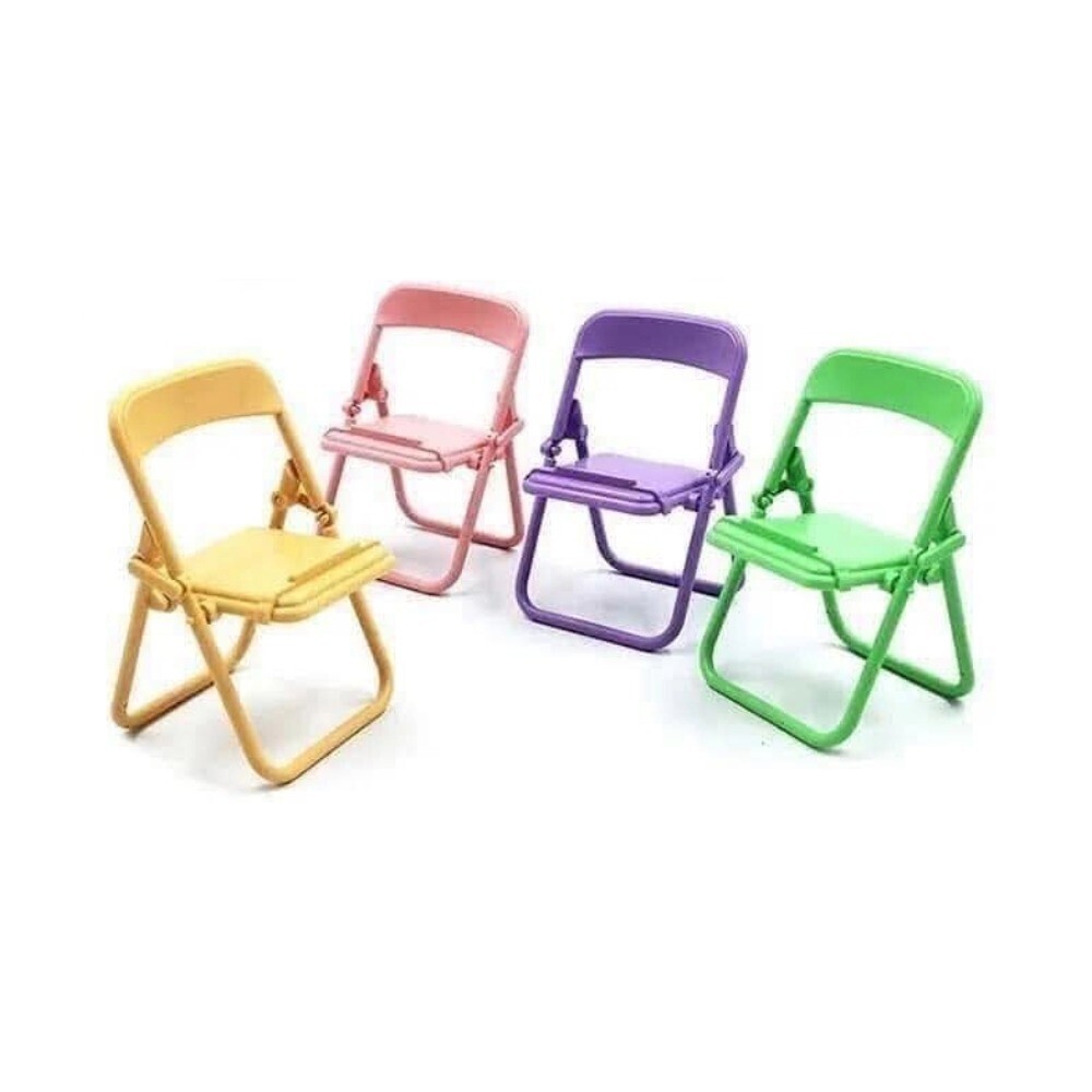 Beauty House Foldable Minni Phone Stand Chair (1PC Random)