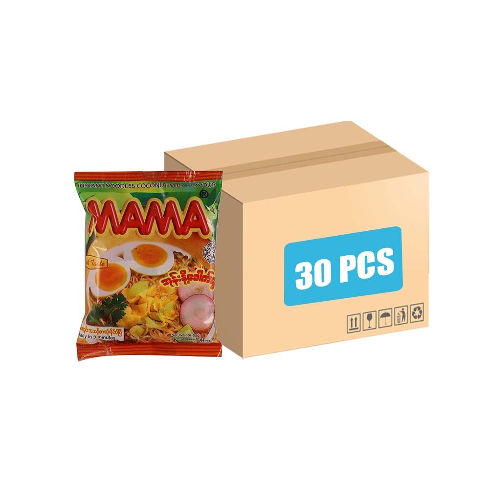 Mama Instant Noodle Coconut Milk 30x55G