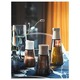 Ikea Halvtom Salt And Pepper Shakers, Glass/Brown, 12 CM