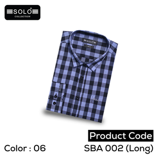 Solo Collection SBA 002 (Long) Slim Fit Shirt Large 01