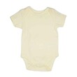 Te Te & Ta Ta Short Romper Short Sleeves Yellow 0-3 Months (3Pcs/1Set) KRP-S104