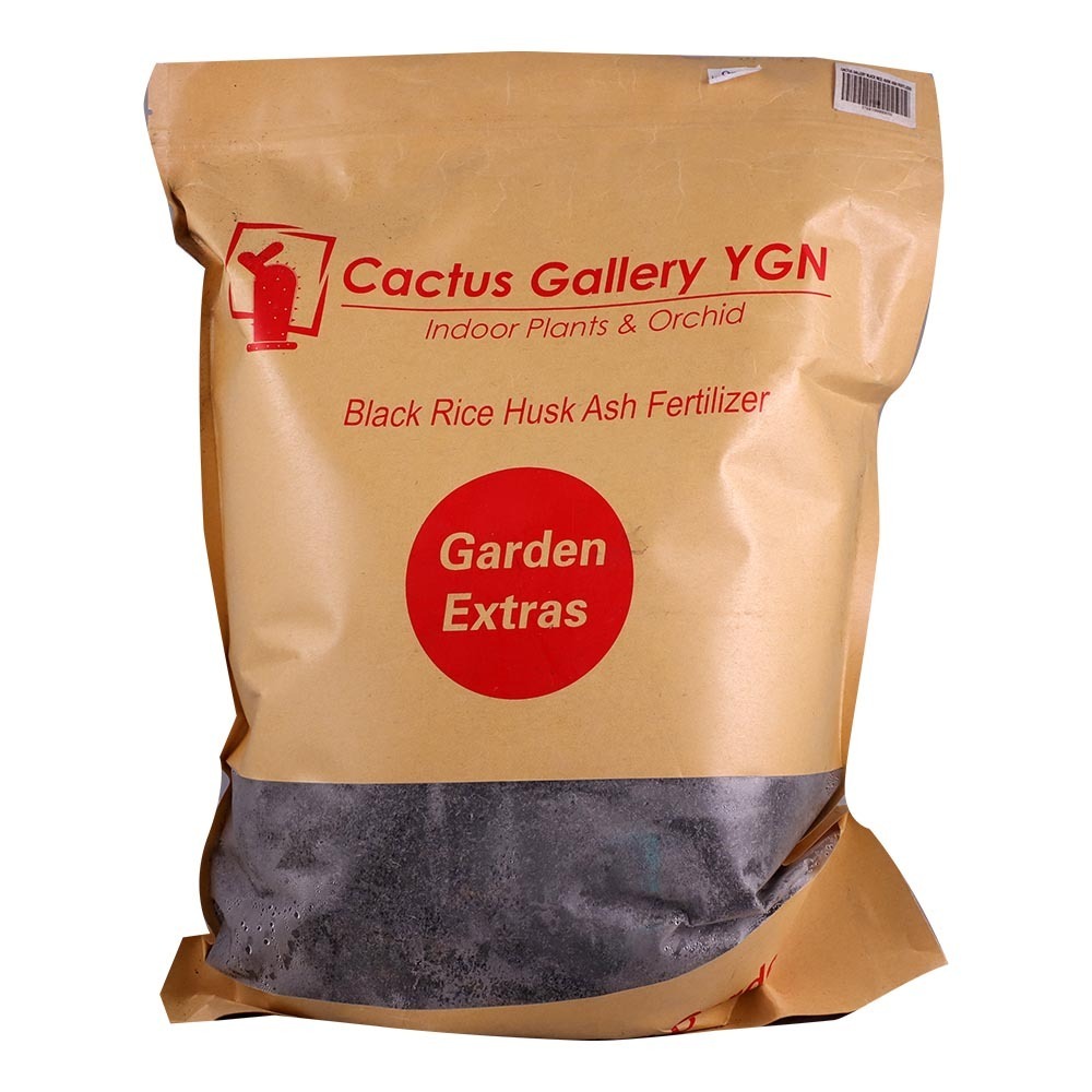 Cactus Gallery Black Rice Husk Ash Fertilizer