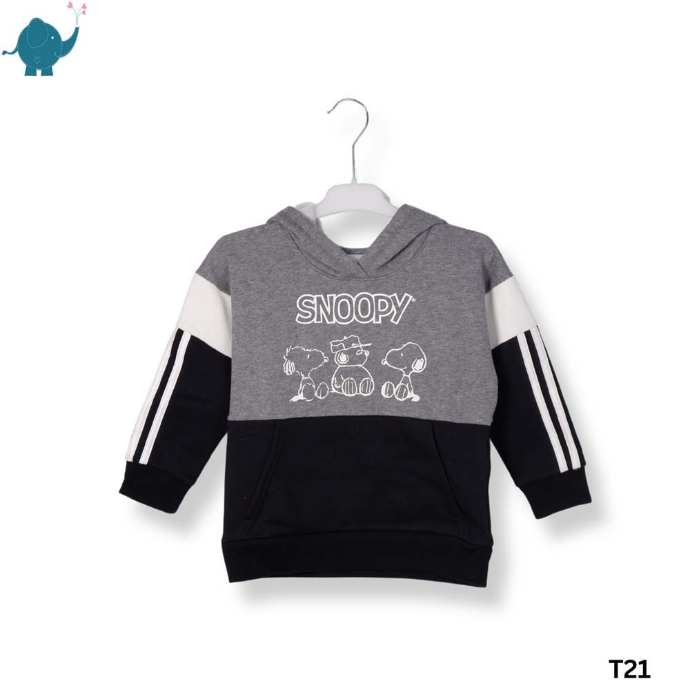 Max & Mia Kid Hoodie T21 Dark Grey 3T