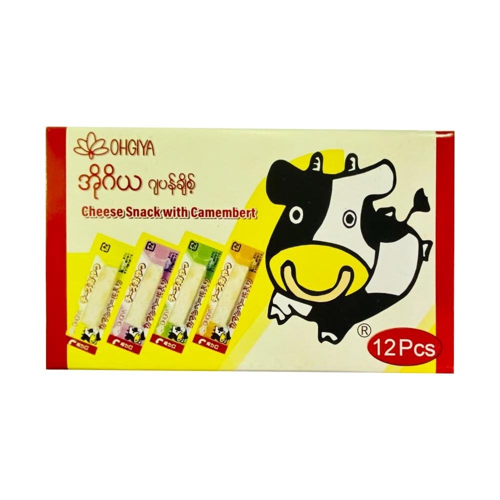 Ohgiya Cheese Snack With Camembert 12PCS