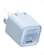 Anker 511 Charger (Nano 3 Blue) USB C GaN Charger 30W PIQ 3.0 Foldable PPS Fast Charger for iPhone 14/14 Pro/14 Pro Max/13 Pro/13 Pro Max,12series,Galaxy,iPad (Cable Not Included)