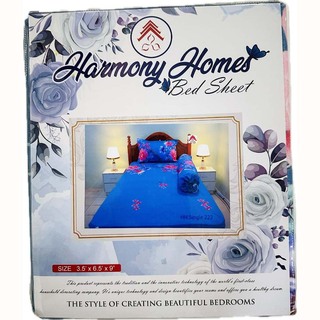 Harmoy Homes Bed Sheet Single BS06 (HH Single-102)