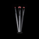 ZURI professional eye & lip brush set 17.3G