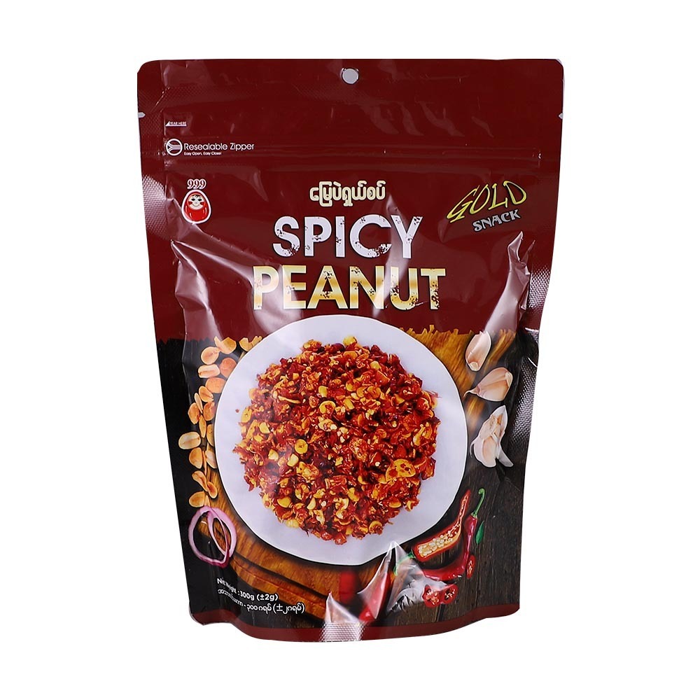 Gold Snack Spicy Peanut 300G