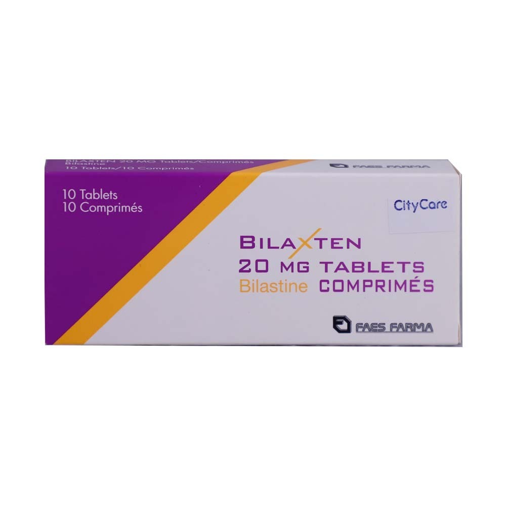 Bilaxten Bilastine 20MG 10PCS