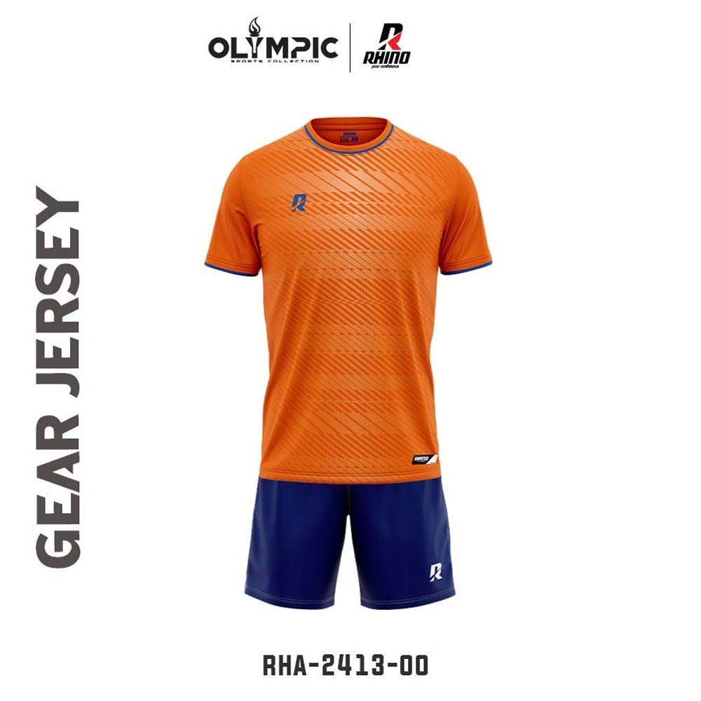 Rhino Gear Jerseys Rha-2413 Orange/OO (XL)