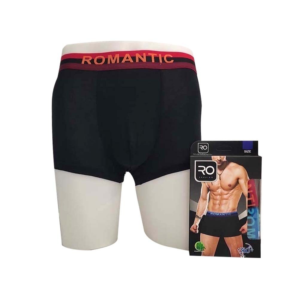 Romantic Men's Underwear Black XXL RO:8004