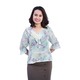 Kudos Floral Chiffon Woman Blouse B-010 Medium
