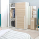 Winner Sydney Sliding Wardrobe (160CM) White