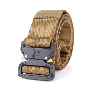 MTH Button Belt Black