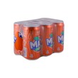 Max Plus Orange Flavour Carbonated Soft Drink 250ML 6PCS