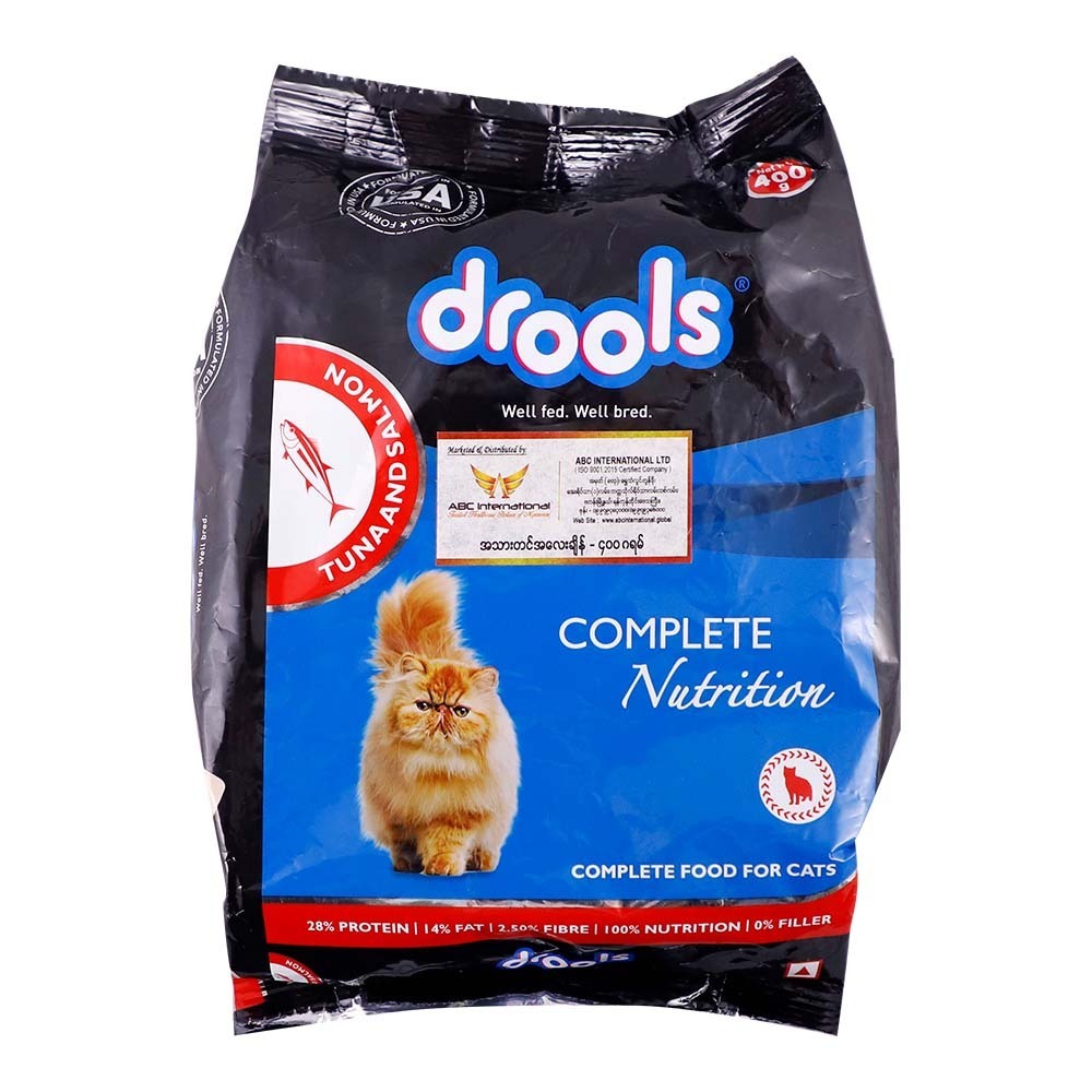 Drools Cat Food Adult Tuna Salmon 400G