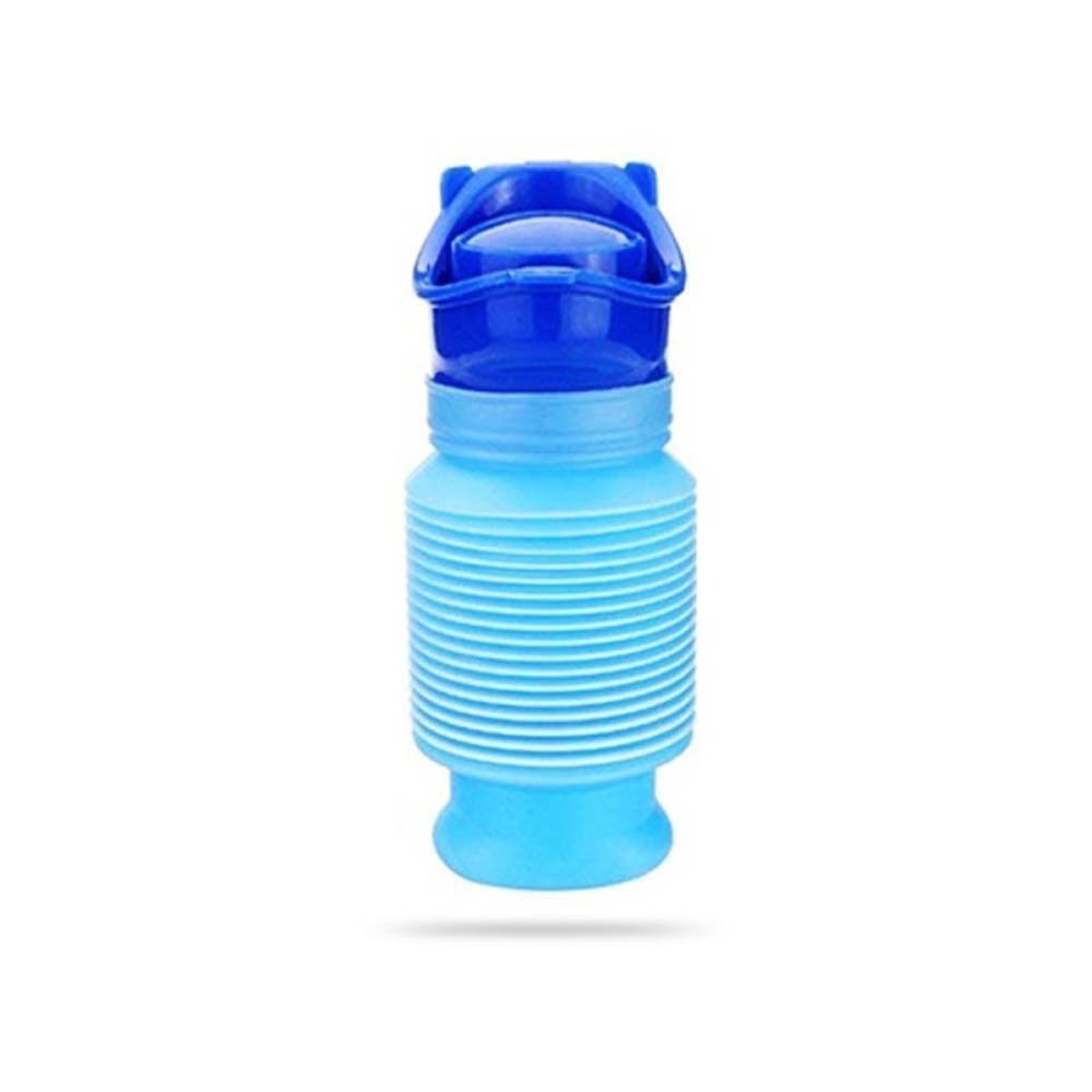 750ml Portable Adult Urinal Outdoor Camping High Quality Travel Urine Car Urination Pee Soft Toilet Urine Help Men Toilet-ဆီးစွန့် အံခွက်  Blue