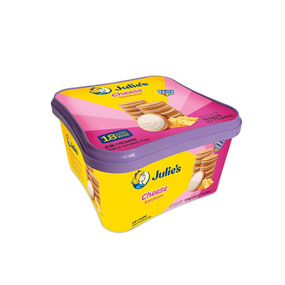 Julie`S Cheese Sandwich Biscuit 504G