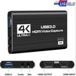 4K Video Capture Card HD Camera Recording Box COM0001040C