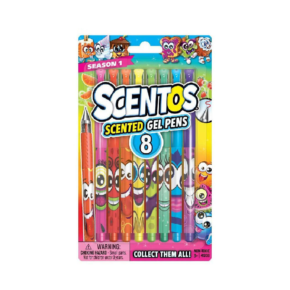 Scentos Scented Gel Pens 8PCS No.41203