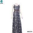 The Ori Long Dress Deep Blue Small MBC074