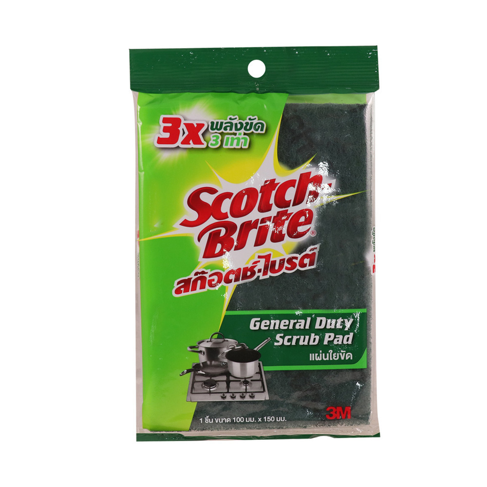 3M Scotch Brite Scrub Pads Plain 4 x 6 1PCS W/O 170259