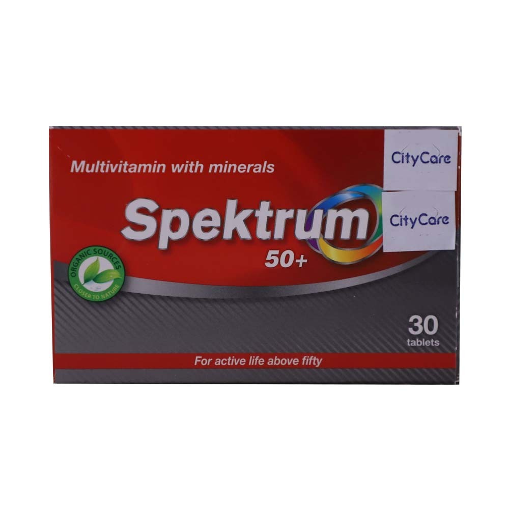 Spektrum 50 Plus Multivitamin & Minerals 10PCS 1X3