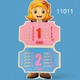 Baby Cele Multiplication Table (Design-2) 11011