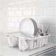 Ikea Flundra Dish Drainer, White 201.769.51