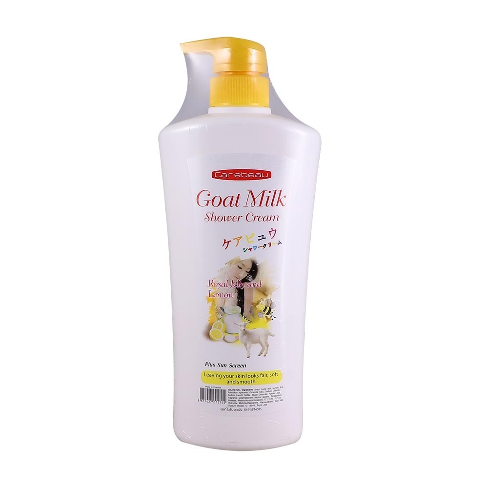 Carebeau Goat Milk Shower Cream Royal Jelly 540ML