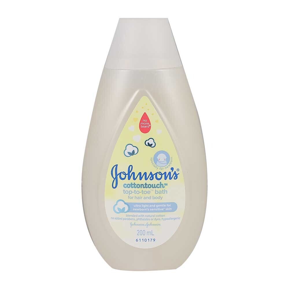 Johnson`S Cottontouch Baby Top To Toe Bath 200ML