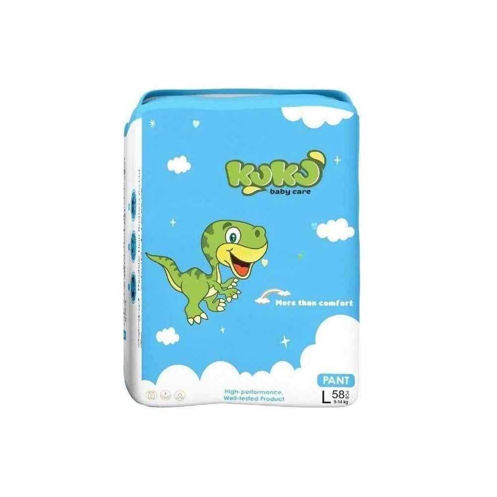 Ku Ku Baby Diapers Jumbo Pack - L 58PCS