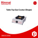 Rinnai Table-Top Gas Cooker RT-901A Silver