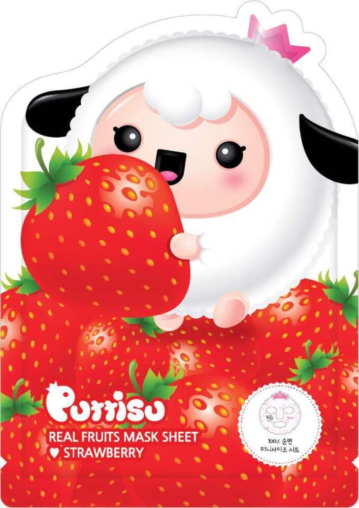 Puttisu Real Fruits Sheet Strawberry Mask