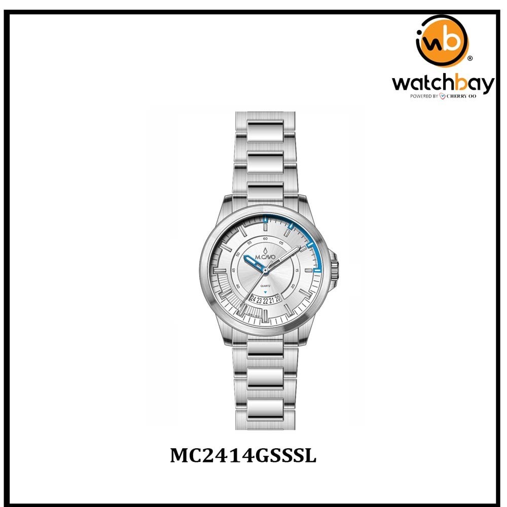 M. Cavo Men Watch MC2414GSSSL Cherry Oo