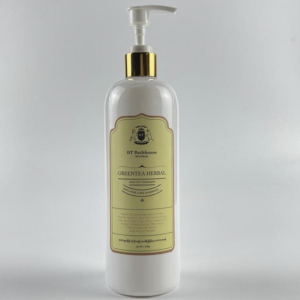 DT Bathhouse Greentea Shampoo 450G