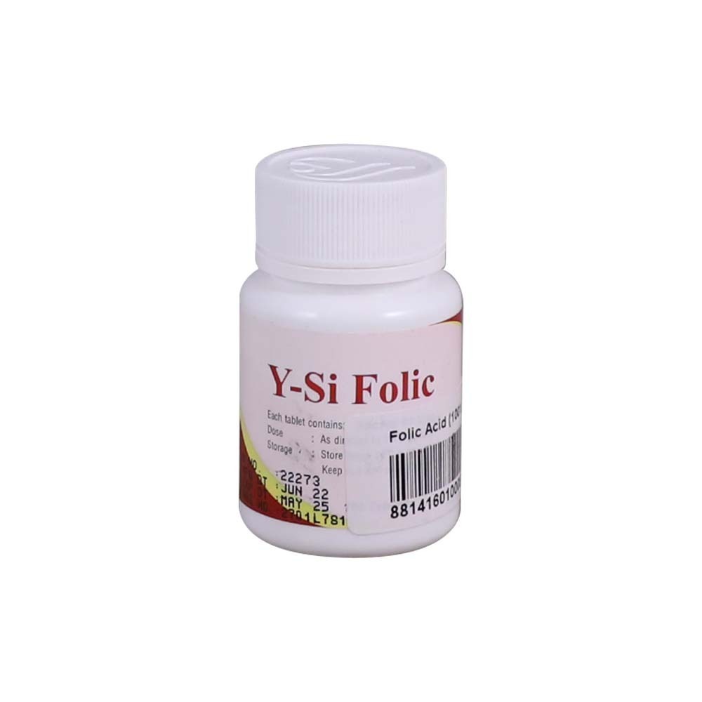 Ysi Folic Acid 5MG 100PCS