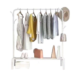 Beauty House Clothes Rack Stand (White)