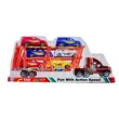 Baby Cele Car Transporter Trailer Truck with Mini Cars Set 1PC 11202