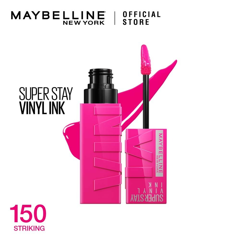 Maybelline Super Stay Vinyl Ink Liquid Lipstick 4.2ML (150 Striking)