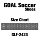 Goal Soccer Shoe GLF-2423-WA White (NO-39)