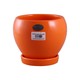 Happy Korea Flower Pot With Base 11X11X11CM No.48