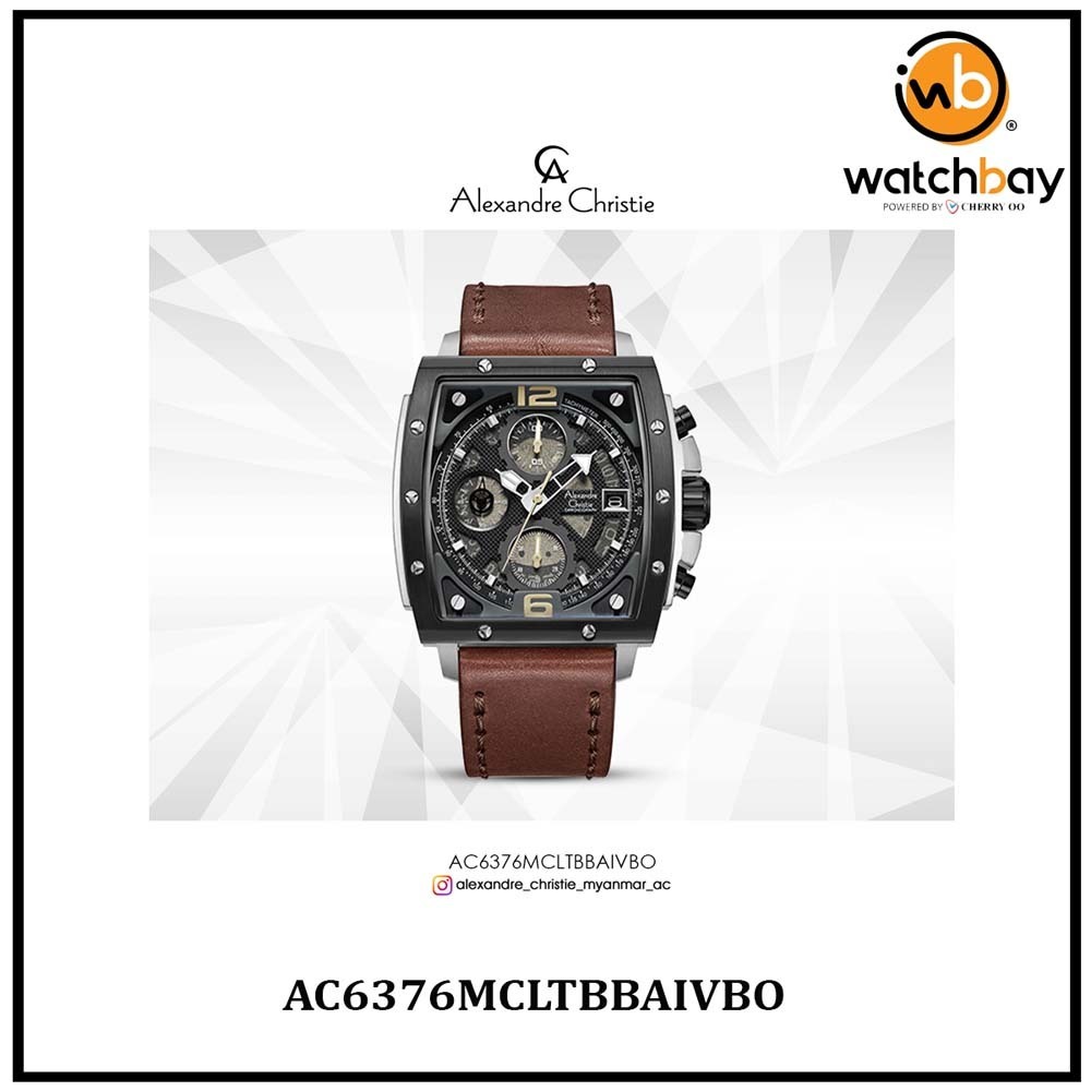 Alexandre Christie Men Watch AC6376MCLTBBAIVBO_Cherry Oo