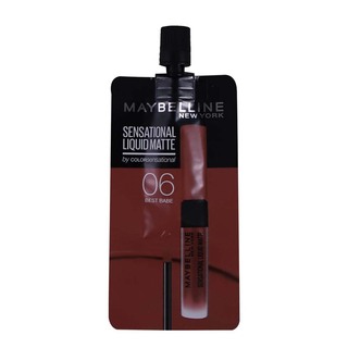 Maybelline Sensational Liquid Matte Lip 2ML NU01