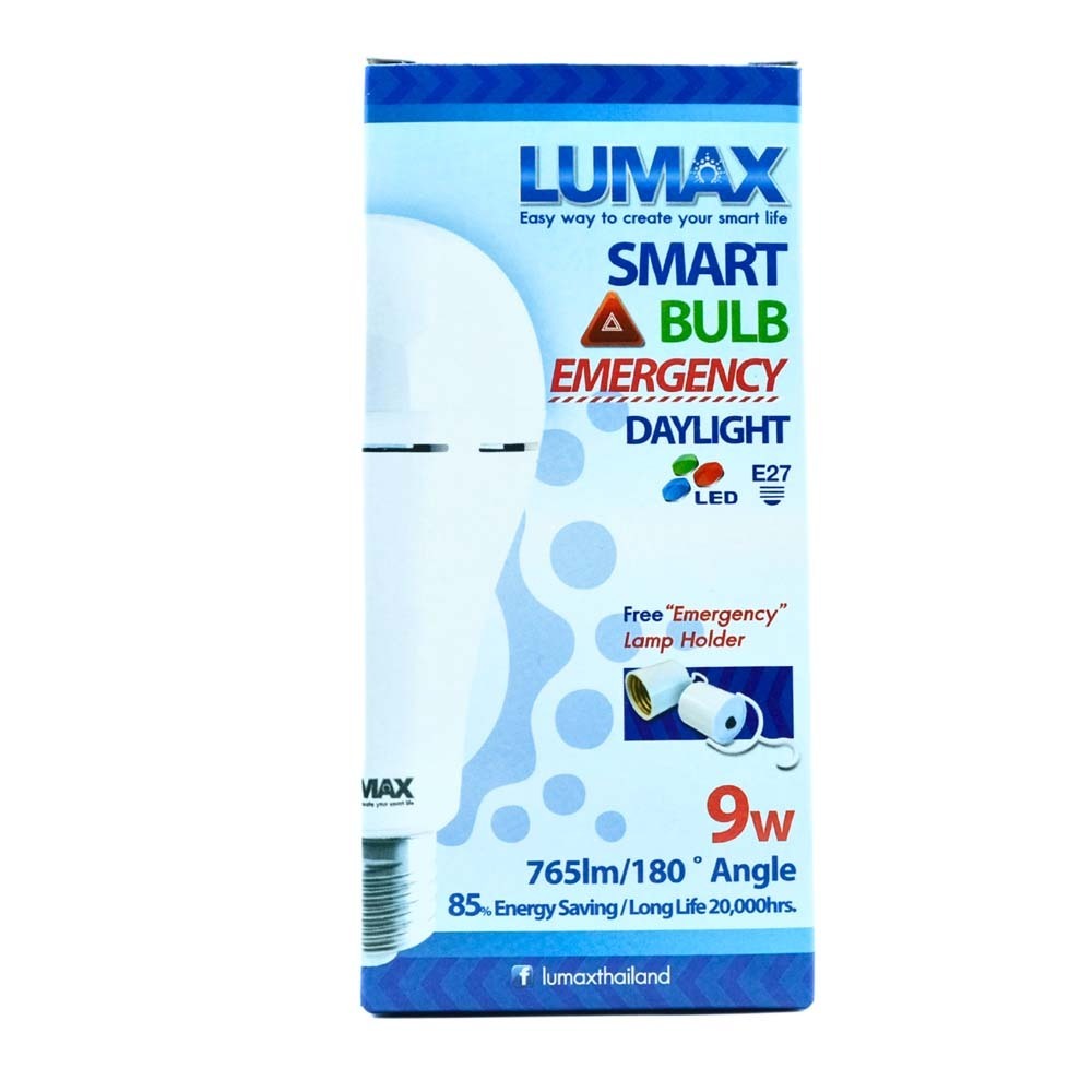 Lumax Emergency Bulb 9W Daylight Lux 57-00304