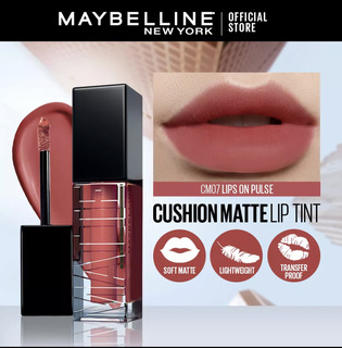 Maybelline Color Sensational Cushion Matte Liquid Lipstick 6.4ML (CM01 The Devil Wears Red)