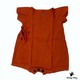 Khay May Warp-Up Romper Large Size Orange